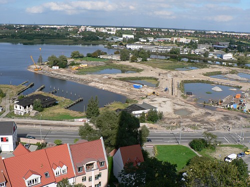Rostock (GERMANY): Industriehafennutzung in Rostock