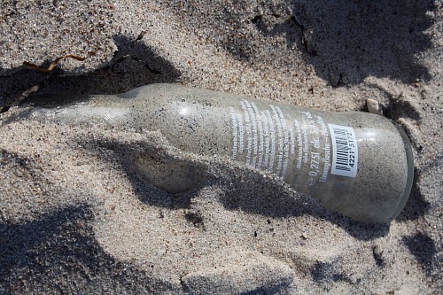 WarnemÃ¼nde (GERMANY): Marine litter found at the beach